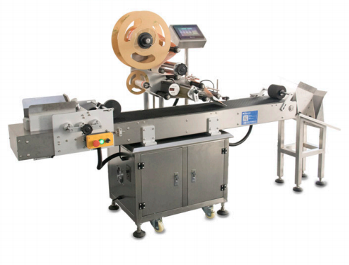 NEW ZEALAND customer confirmed order for automatic labeling machine for bag and box