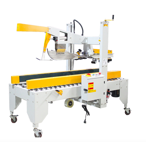 Case sealer with automatic flap closure