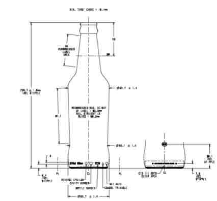 Glass Bottle Depalletizer for Zambia Customer