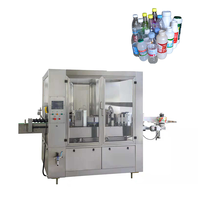 Indonesia Customer Ordered Linear OPP Hot Melt Glue Labeling Machine