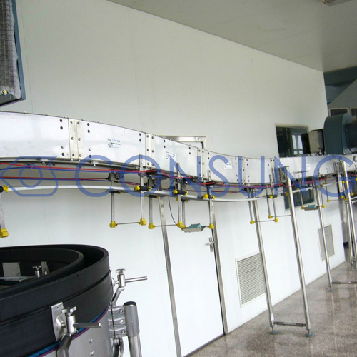 Air Conveying System and Slat Chain Conveyor for Saudi Arabia Customer