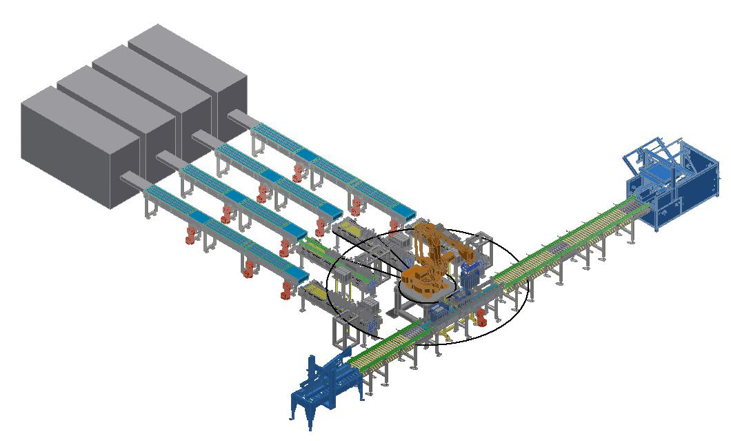 Glove box production line