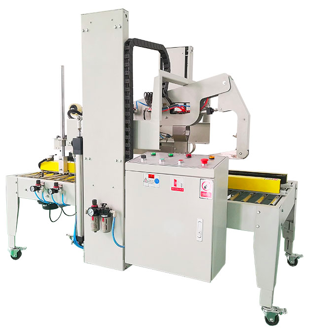 Fully Automatic Random Carton Case Taping Sealing Machine 