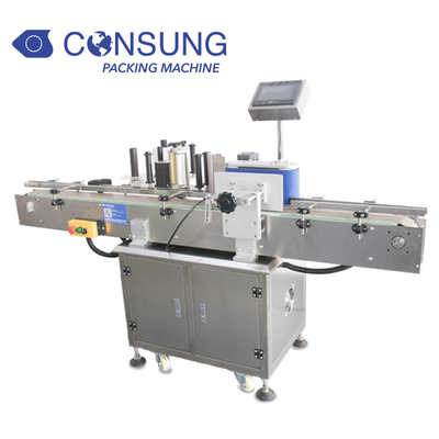 Fully Automatic Round Bottle Sticker Labeling Machine