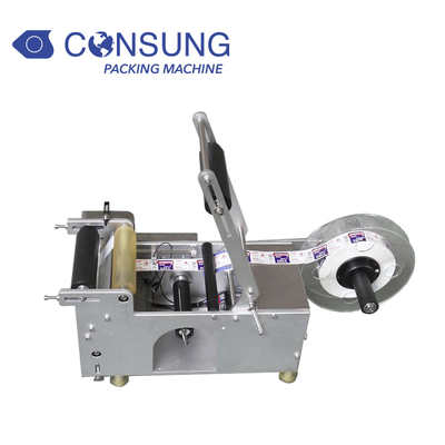 Semi Auto Round Bottle Labeling Machine